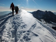 Bel ritorno in CIMA GREM (2049 m) innevata il 1 dicembre 2013  - FOTOGALLERY